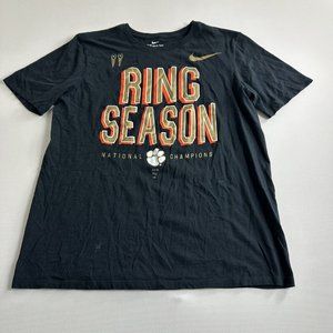 The‎ Nike Tee 2018 CLEMSON TIGER Football National Champions T Shirt Size M NCAA